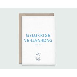 Wenskaart Gelukkige verjaardag - kitten / Kathings